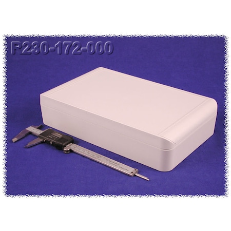 Hammond Screws Electrical Enclosures, 11.02 in H, 2.36 in D, 6.69 in W, 1, 4, 4X, 12 & 13, ABS R230-172-000